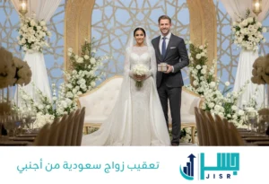 تعقيب زواج سعودية من أجنبي