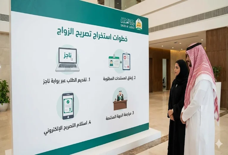 خطوات استخراج تصريح زواج