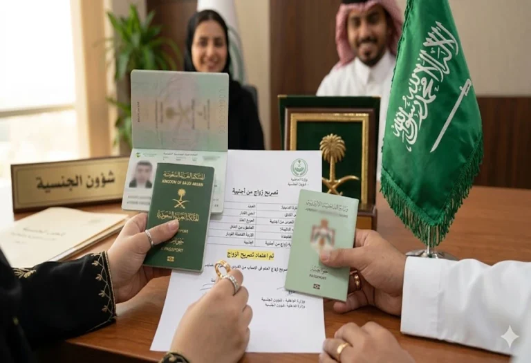 زواج السعودي من غير سعودية